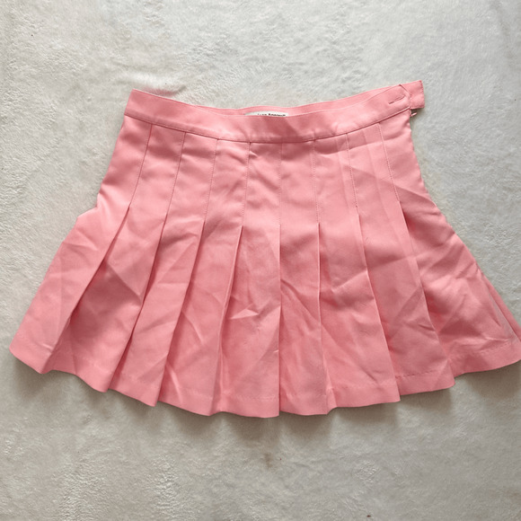 American Apparel Tennis Mini Skirt in Pink - Picture 1 of 4